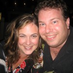 Molly and James having a blast researching Maui restaurants. 